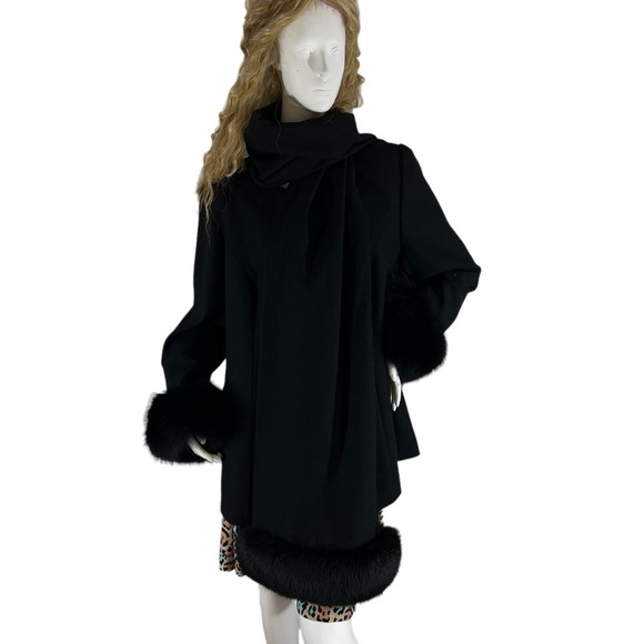 Ben Marc International Fur & Rhinestone Jacket and Wrap. - Picture 10 of 17